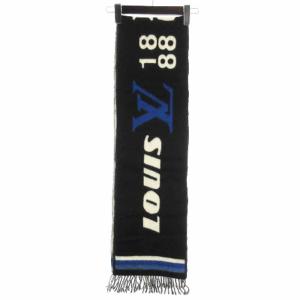 LOUIS VUITTON エシャルプ LVフォワード マフラー M73439 ブラック系