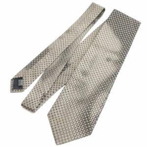 Jean Paul GAULTIER フェイスグラフィック ネクタイ レギュラー 星柄 シルク ベージュ系