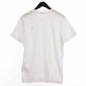 MONCLER 24SS Tシャツ カットソー 半袖 ロゴ ワッペン コットン ホワイト XS