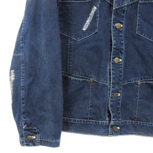 Papas デニム ジャケット カバーオール インディゴ M ECS