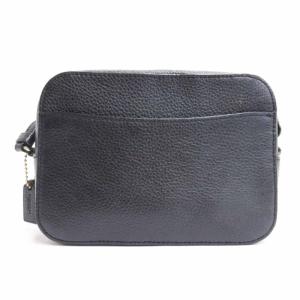 COACH ミニ ショルダーバッグ カメラバッグ レザー 87734 ブラック