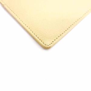 CHANEL ココマーク カードケース パスケース レザー フランス製 ベージュ