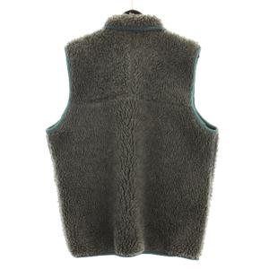 Patagonia レトロX ボアフリース ベスト ジップ USA製 グレー M ECS