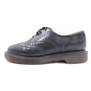 Dr.Martens レースアップシューズ ウイングチップ レザー ブラック 4 23cm