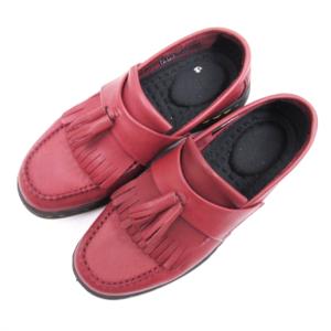 Dr.Martens エイドリアン タッセルローファー レザー レッド系 UK4 23cm