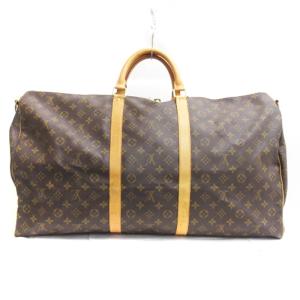 LOUIS VUITTON モノグラム キーポル バンドリエール60 ボストンバッグ ショルダー 2WAY M41412