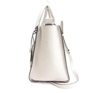 MICHAEL KORS 2WAY ショルダーバッグ ハンドバッグ レザー グレー系