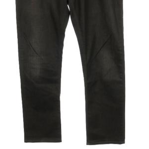 HUGO BOSS ストレッチ デニム パンツ ジーンズ ボタンフライ ブラック 34