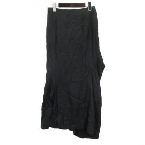Y's 変形 ロング スカート 3 ブラック 241011E