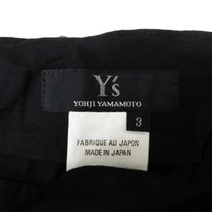 Y's 変形 ロング スカート 3 ブラック 241011E