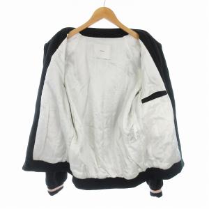 UNITED ARROWS コーベルト COVERT レザージャケット ブルゾン スエード やぎ革 黒 ブラック