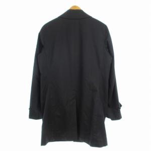 TOMORROWLAND ステンカラーコート ウール シルク混 カシミヤ混 46 S ダークグレー