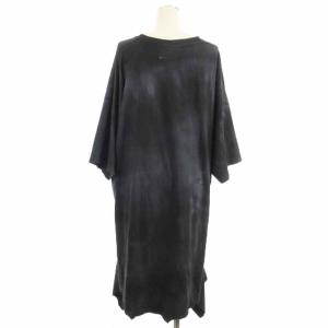 MM6 Maison Margiela 変形 ワンピース ロング 半袖 イタリア製 グレー S