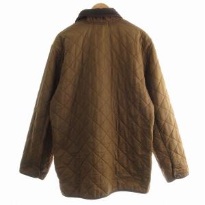 Barbour POLARQUILT JKT キルティング ジャケット 中綿 裏フリース D212 L ブラウン