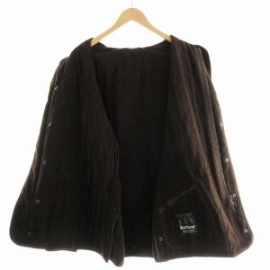 Barbour POLARQUILT JKT キルティング ジャケット 中綿 裏フリース D212 L ブラウン