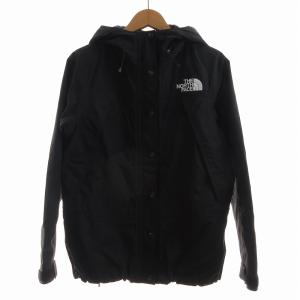 Mountain Light Jacket ジャケット ブルゾン フード ロゴ刺繍 M 黒 ブラック NPW61831