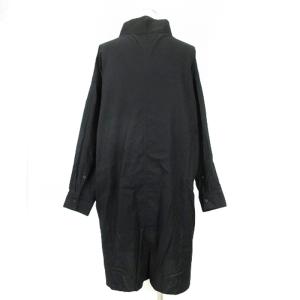 Y's シャツ ワンピース 長袖 1 ブラック 241008E