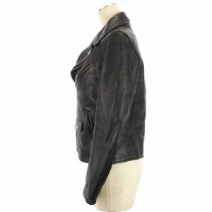 HYSTERIC GLAMOUR ライダース ジャケット 01213LB02 ブラック M