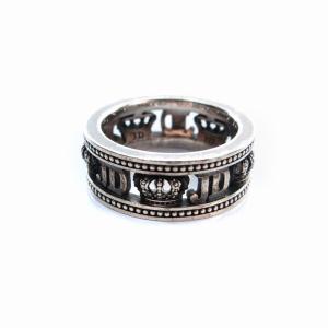 JUSTIN DAVIS 指輪 リング ワイド JDロゴ クラウン 17号 SV925