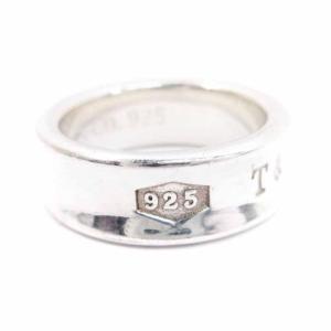 TIFFANY&Co. ナロー ベーシック リング 指輪 1837 925 シルバー 11号 アクセサリー AA SM3