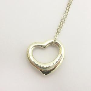 TIFFANY&Co. オープンハート ネックレス SV925 シルバー 計3.4g