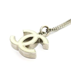 CHANEL 08V ココマーク ネックレス イタリア製 シルバーカラー