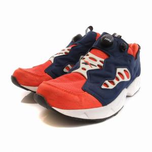 Reebok INSTAPUMP FUMP ROAD スニーカー スリッポン 27.5cm オレンジ M49002