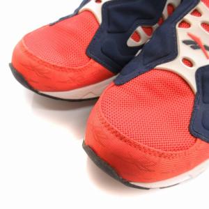 Reebok INSTAPUMP FUMP ROAD スニーカー スリッポン 27.5cm オレンジ M49002