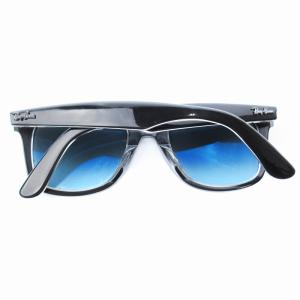 Ray-Ban サングラス ORIGINAL WAYFARER 黒 ブラック  青 ブルー RB2140