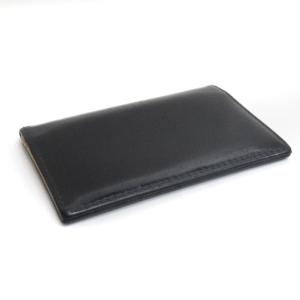 ETTINGER Visiting card case ビジティング レザー カードケース 名刺入れ 牛革 イギリス製 ブラック イエロー SM3
