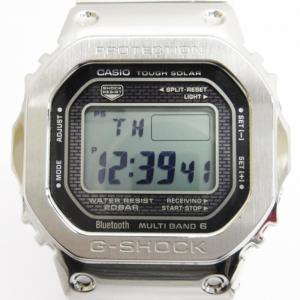CASIO G-SHOCK 腕時計 ブルートゥース ソーラー デジタル SS GMW-B5000D-1JF シルバーカラー