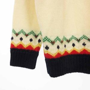 SAINT LAURENT PARIS エディ期 セーター プルオーバー アイボリー L