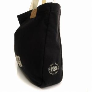 Onitsuka Tiger トートバッグ ロゴ キャンバス 黒 ブラック