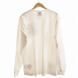 WTAPS 21SS INSECT LS Tシャツ カットソー 長袖 ロゴプリント 02 白 ホワイト 211ATDT-CSM17