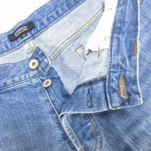 BURBERRY BLACK LABEL デニム ハーフパンツ ジーンズ ボタンフライ 85 青系 インディゴブルー