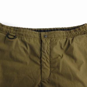 NANGA ダウンパンツ カーゴパンツ アウトドア L カーキ