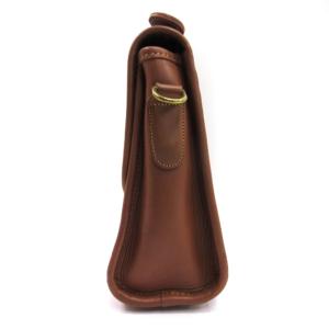 COACH オールド ショルダーバッグ ハンド 2way ターンロック グラブタンレザー USA製 5023 茶 ブラウン SM3