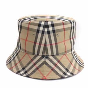 BURBERRY ノバチェック バケット ハット 8026927 ベージュ L