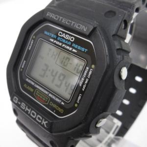 CASIO G-SHOCK 腕時計 デジタル クロノグラフ デイト DW-5600E 黒 ブラック SM3