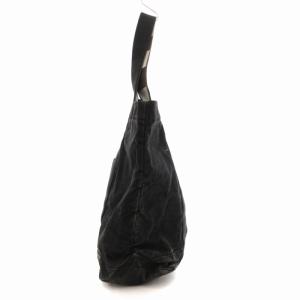PORTER トートバッグ ハンドバッグ キャンバス ロゴ 黒 ブラック