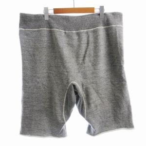 BUZZ RICKSON’S スウェットパンツ ハーフ ショート 裏起毛 カットオフ L グレー