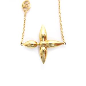 LOUIS VUITTON モノグラムフラワー ブラスレルイゼット ブレスレット LVサークル M00372 ゴールド