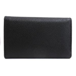 BVLGARI Key holder small 6連 キーケース レザー 20234 黒 ブラック