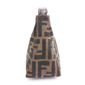 FENDI ズッカ柄 ミニハンドバッグ ミニーポーチ ブラウン系