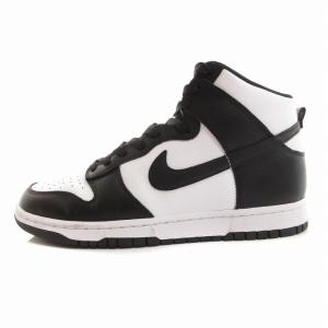 NIKE DUNK HIGH RETRO PANDA スニーカー 28.5cm ブラック