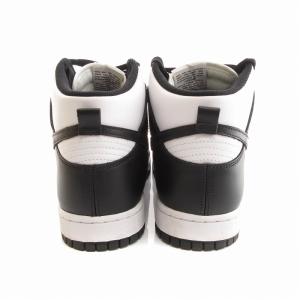 NIKE DUNK HIGH RETRO PANDA スニーカー 28.5cm ブラック
