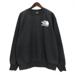 スウェット トレーナー 裏起毛 プリント アウトドアウェア ブラック S 241031E