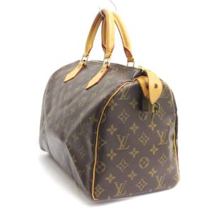 LOUIS VUITTON モノグラム スピーディ30 ハンドバッグ ミニボストン M41108 ブラウン