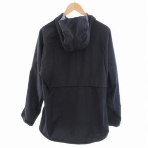 DESCENTE DMMP ナロンジャケット フーディー XS 黒 ブラック JC30Z