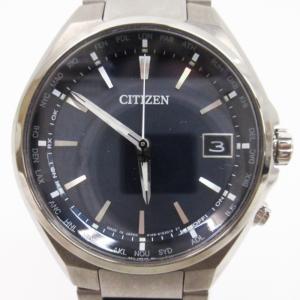 CITIZEN アテッサ ATTESA エコドライブ 腕時計 ソーラー 電波 デイト CB1120-50L 文字盤ブルー SM3